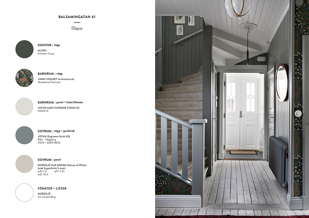 Spara färgkoder – receptet till din egen inredningsstil - Maria Soxbo